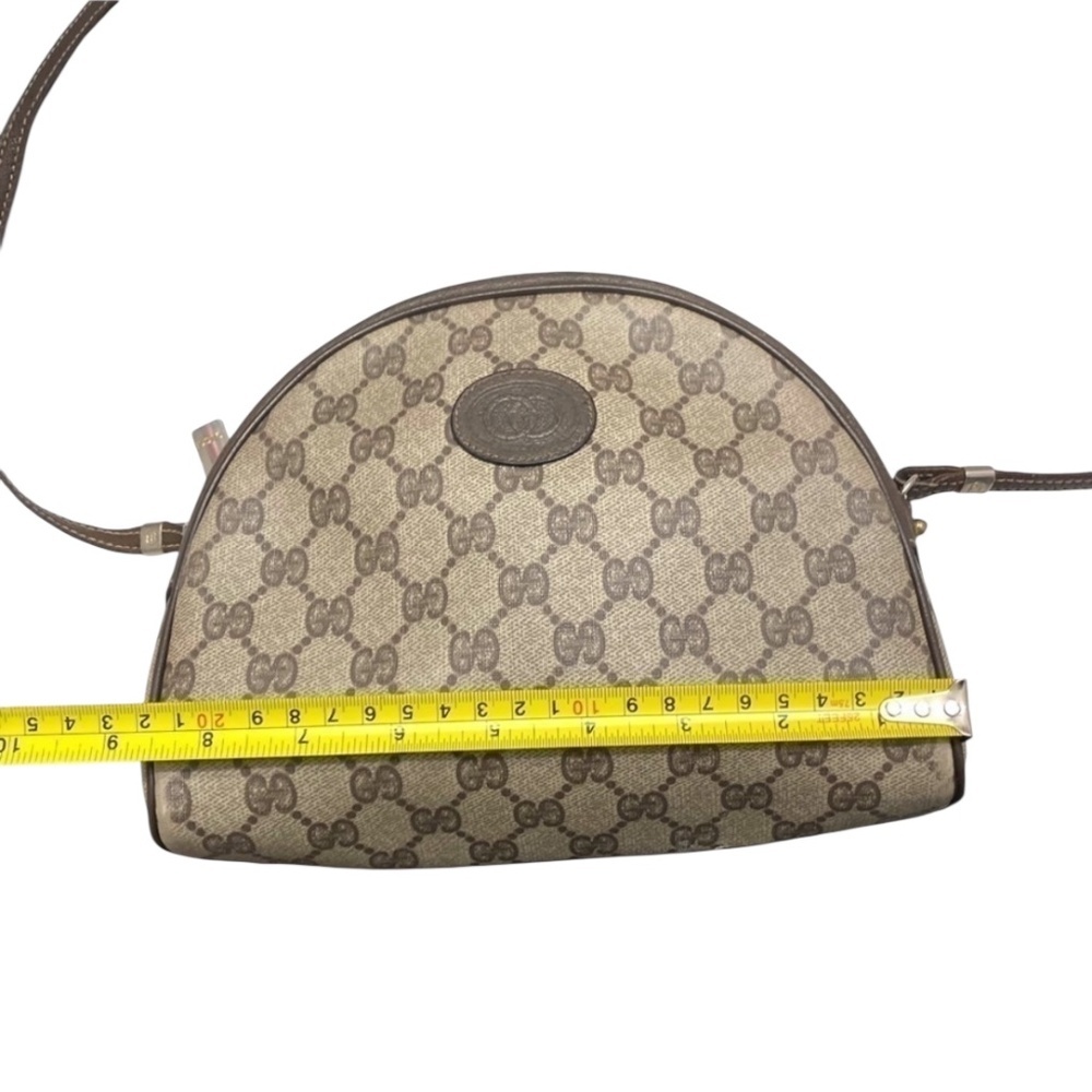 Gucci vintage brown gg supreme crossbody bag AMAZING - Picture 2 of 15